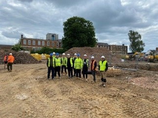 Snowdon Homes Welcomes WHM Students to Melton Mowbray Site